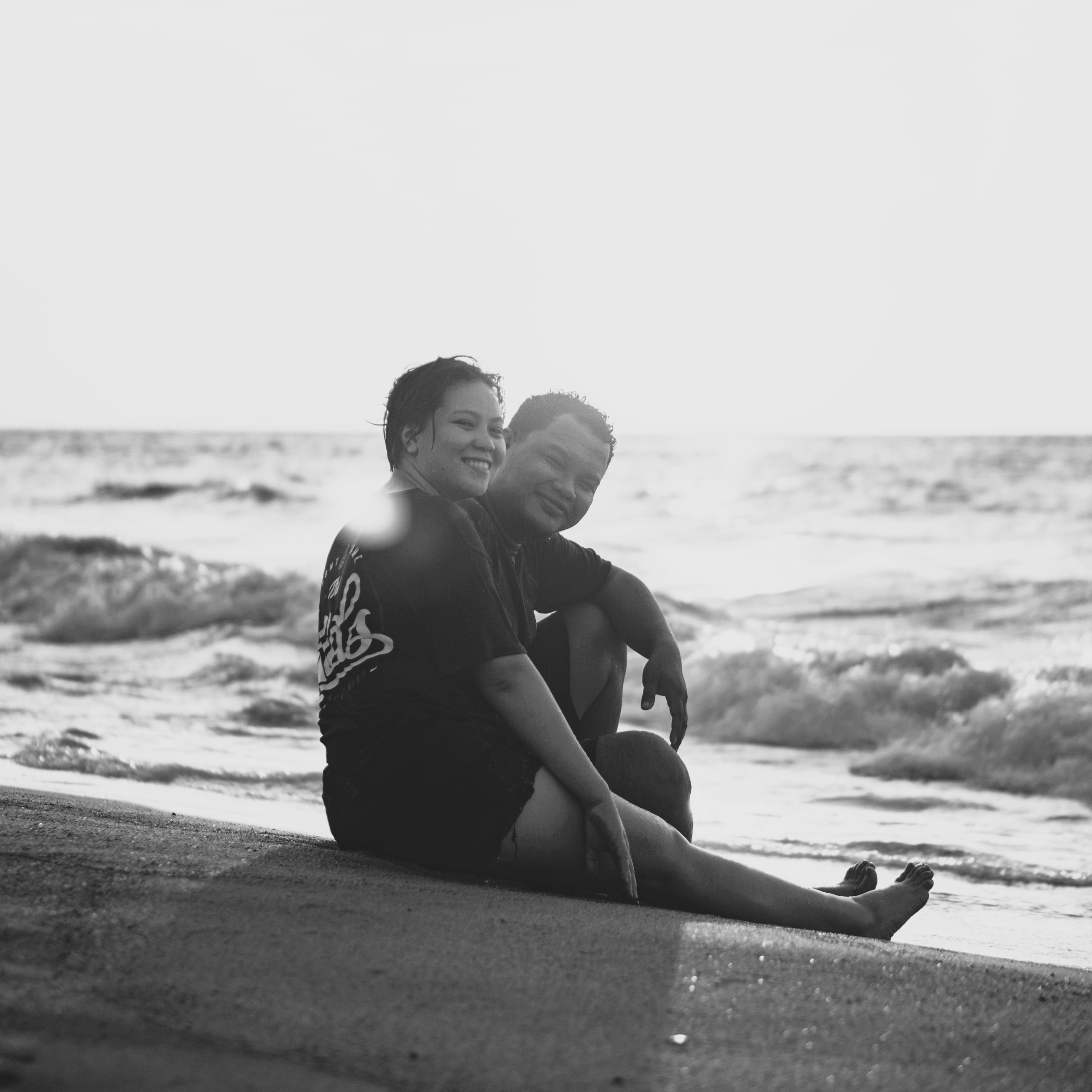 Couple on beach